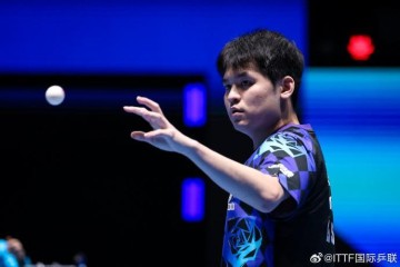开云登录入口-世乒赛男团半决赛：林诗栋0-3不敌F-勒布伦，国乒1-1法国